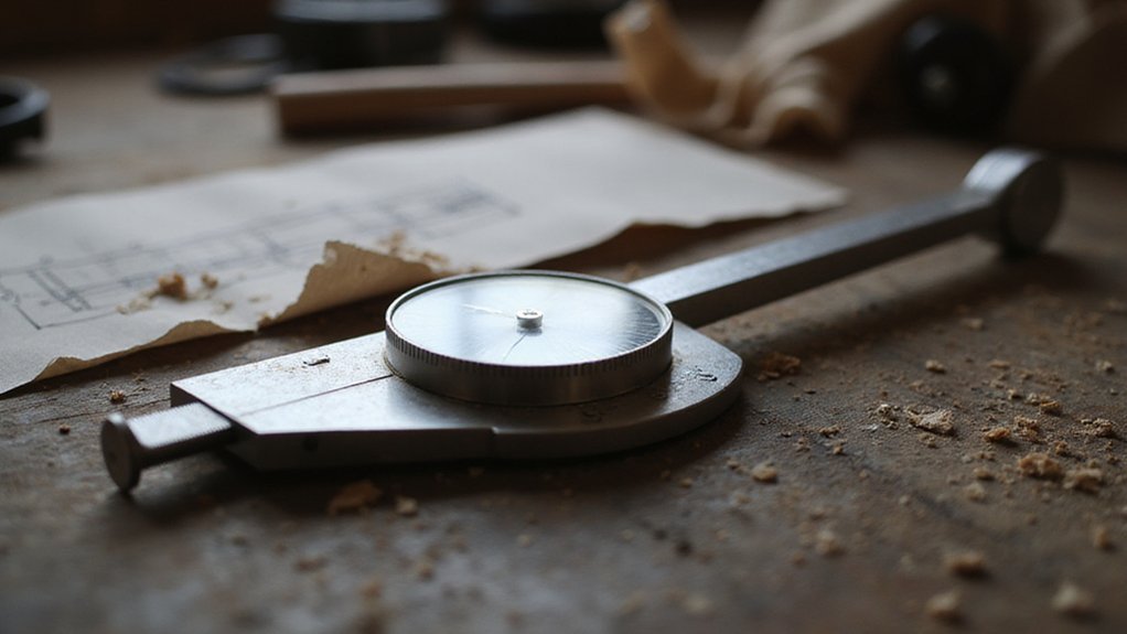 dial caliper measurement device