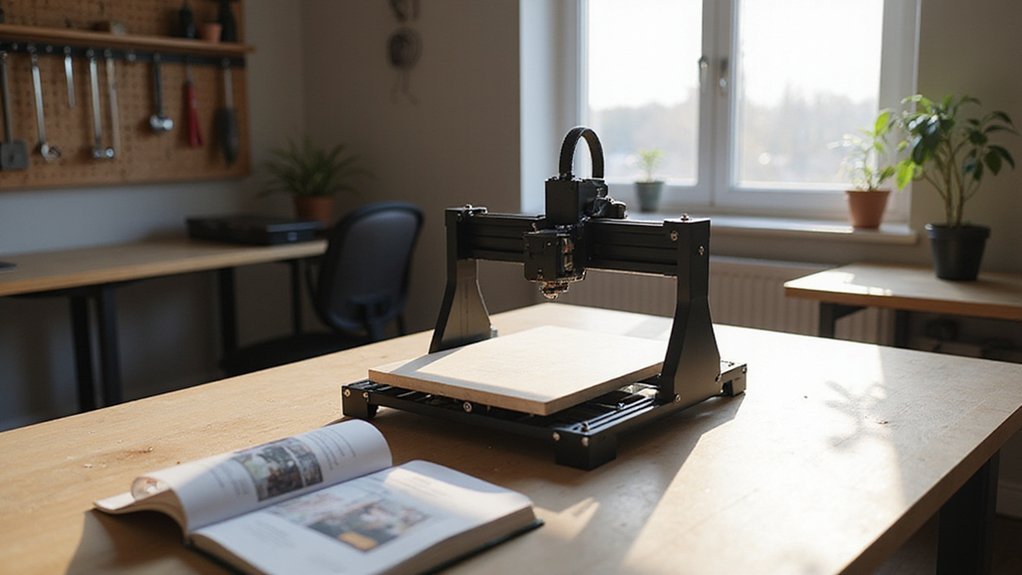 diy desktop cnc construction