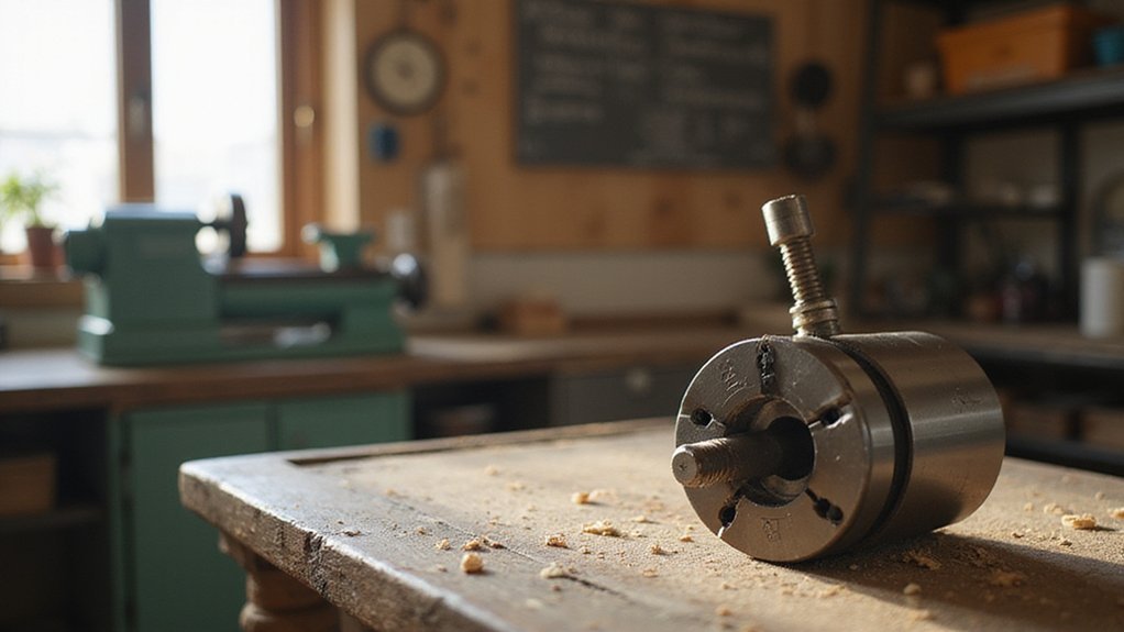 lathe chuck mounting options