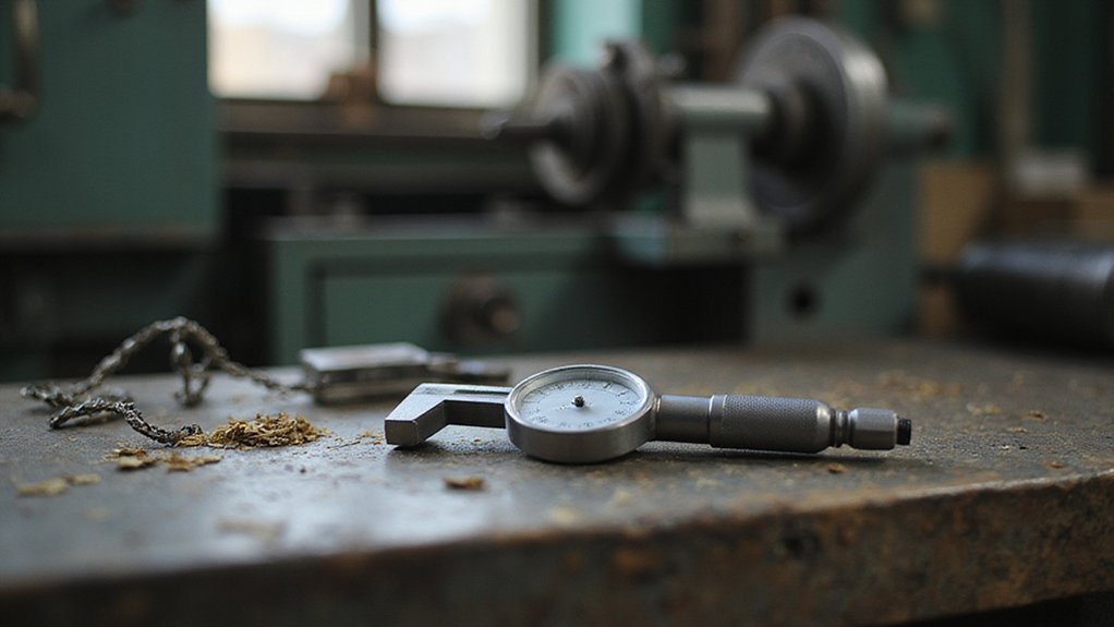 measuring tiny machine parts