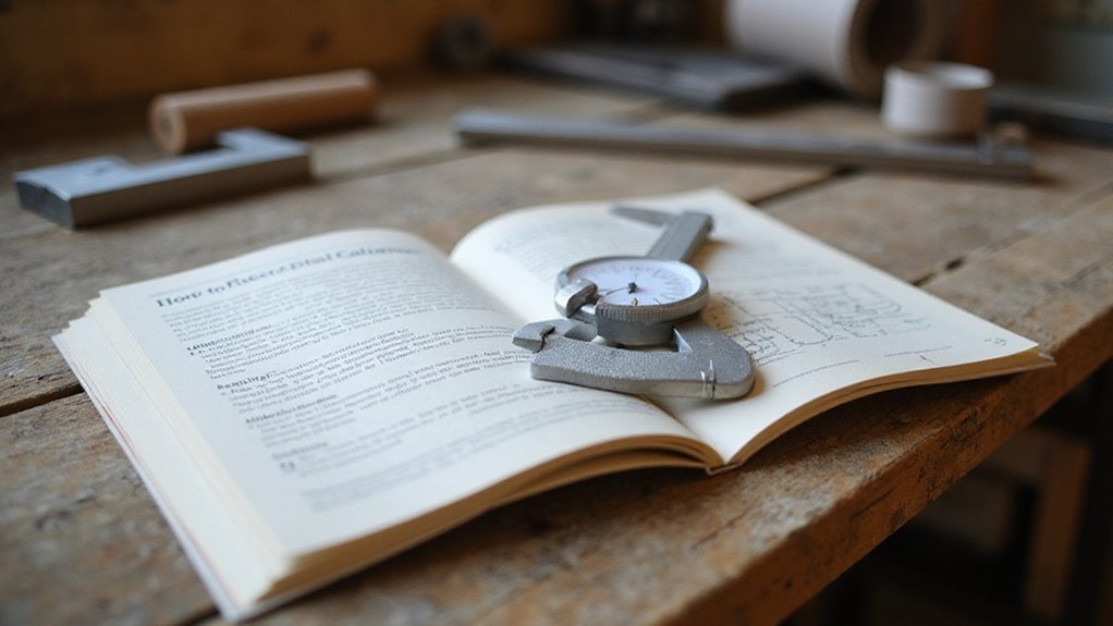 measuring with precision tools
